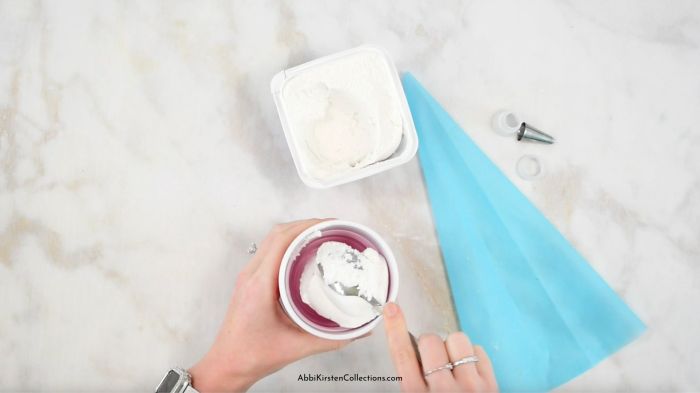 How to make fake whip cream for decoration