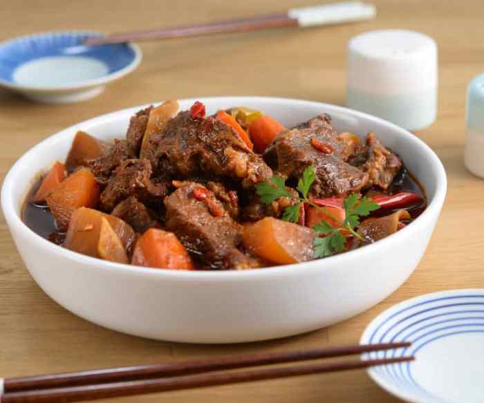 How to cook beef brisket in chinese style