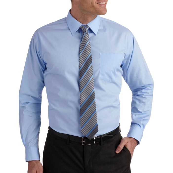 Men dress shirt with tie