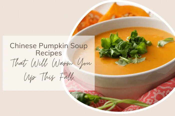 How to cook pumpkin soup chinese style