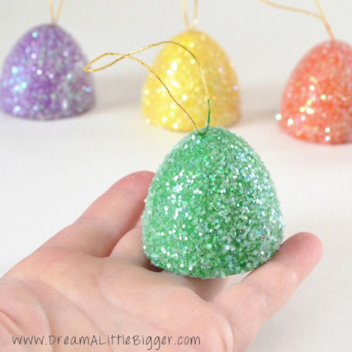 How to make a giant gumdrop decoration