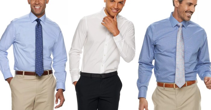 Kohls mens casual dress shirts