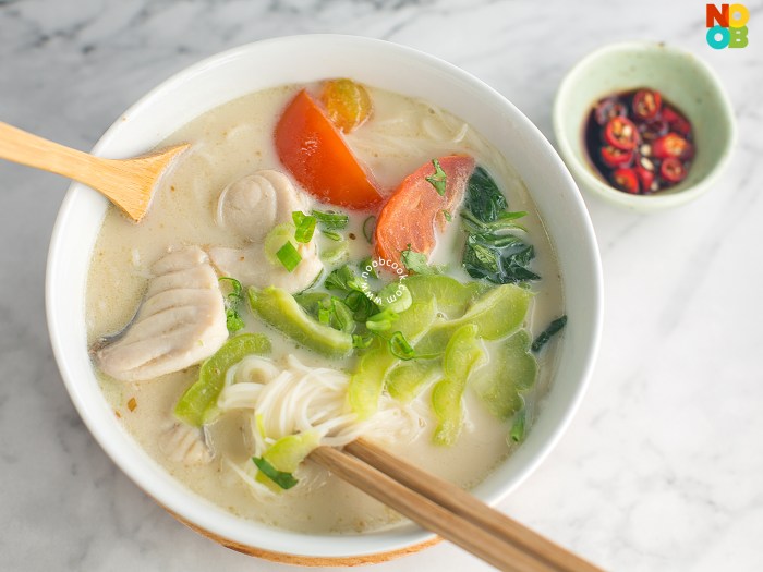 How to cook chinese style fish soup